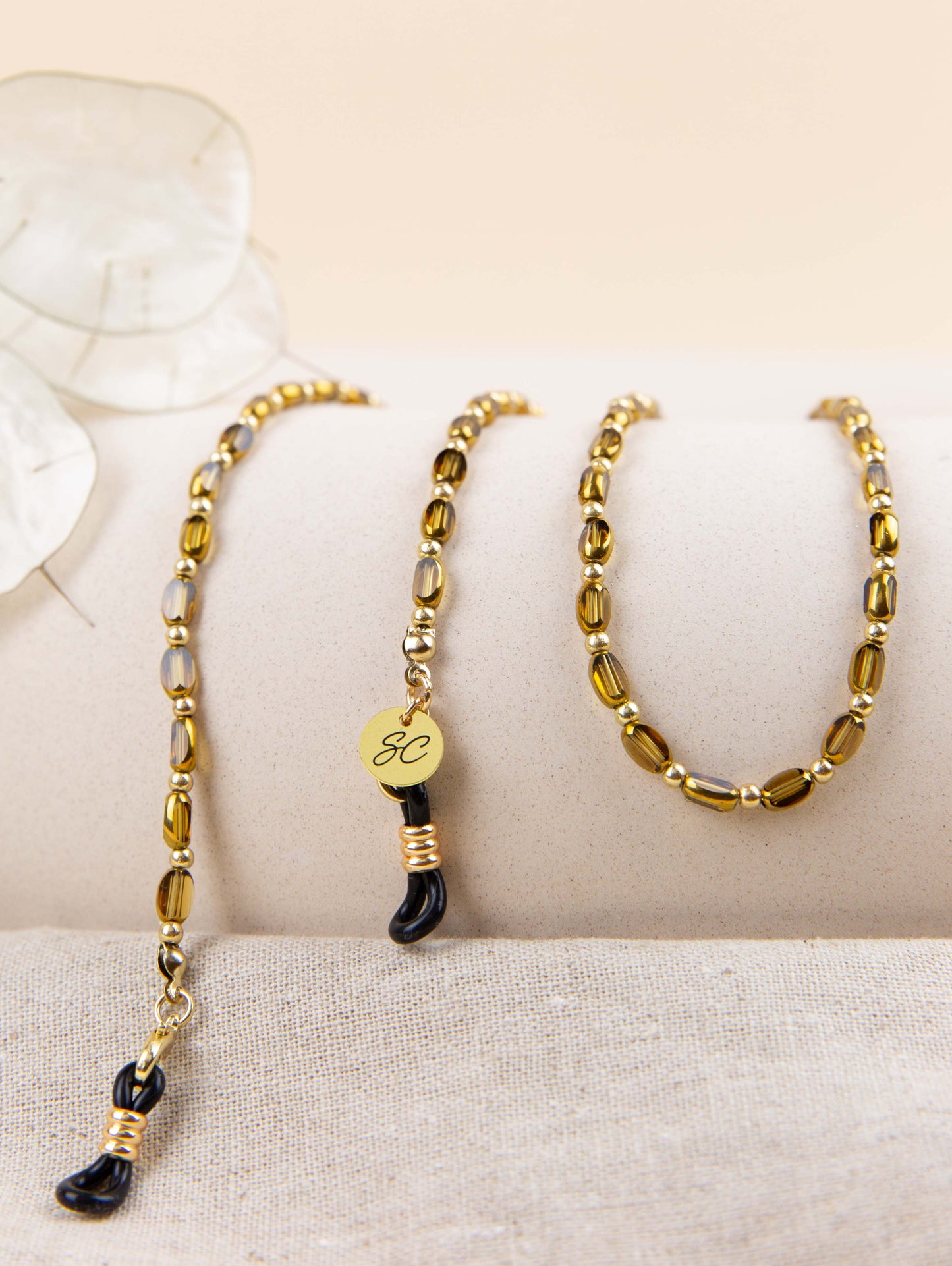 Chaîne pour lunettes Sam Brown