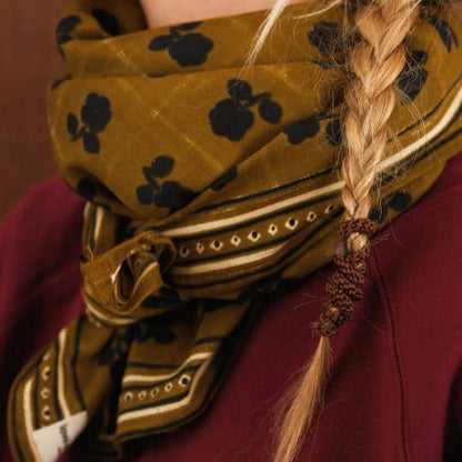 Grand foulard sister - matcha