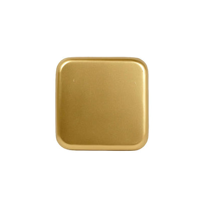 Plateau métal émaillé Hoya 16x16, bordure dorée