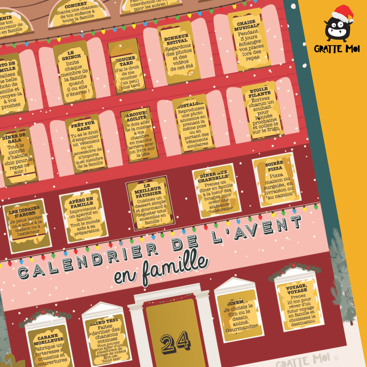 En famille  - Calendrier de l'Avent - Attendre Noël