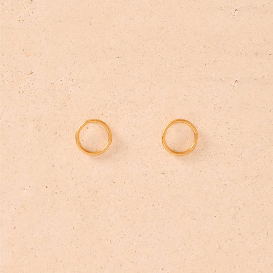 Boucles d'oreilles Zyna | Bijoux dorés imperméables