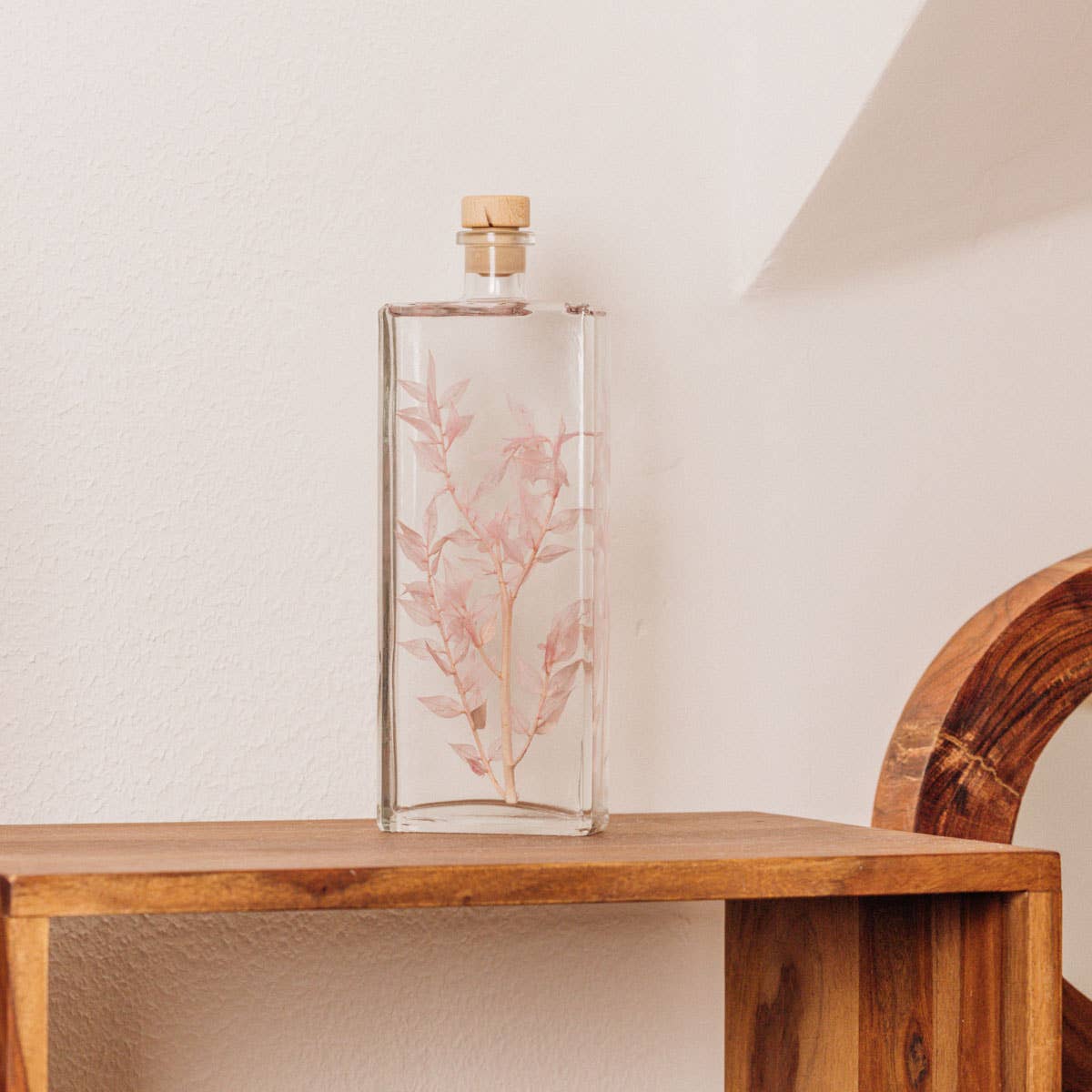 L'Herbarium Ruscus rose 706C - plante immergée