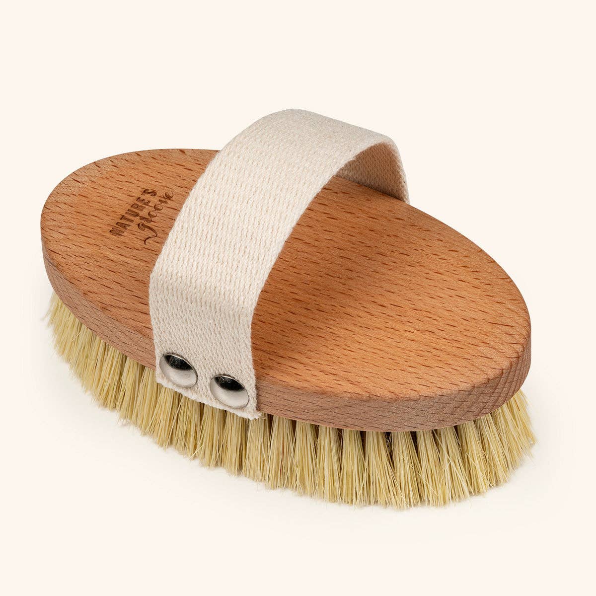 Brosse pour le corps 100 % vegan - Brosse sèche en bois certifié FSC
