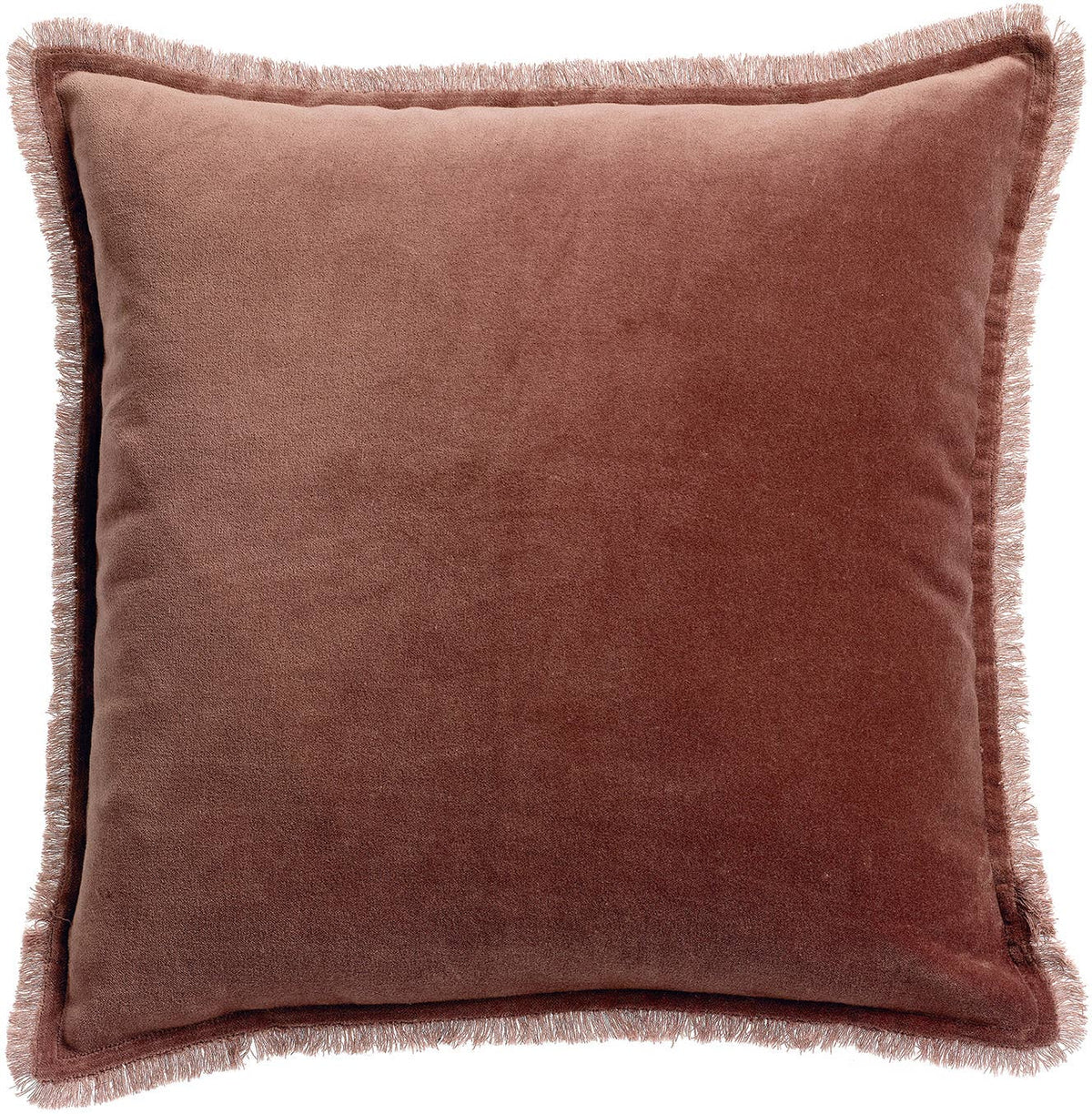 Coussin uni Fara Café 45 x 45