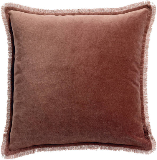 Coussin uni Fara Café 45 x 45