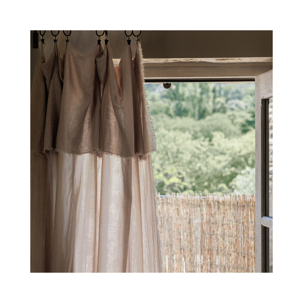 Panneau mousseline de coton