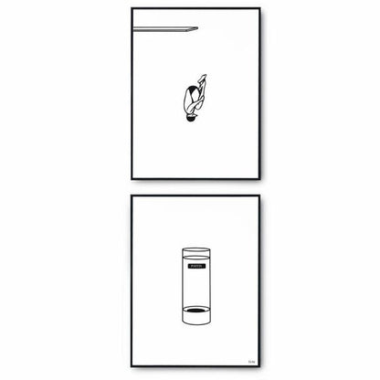 Affiches JO - Le plongeon