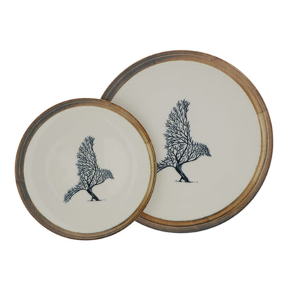 Assiette Tree Bird