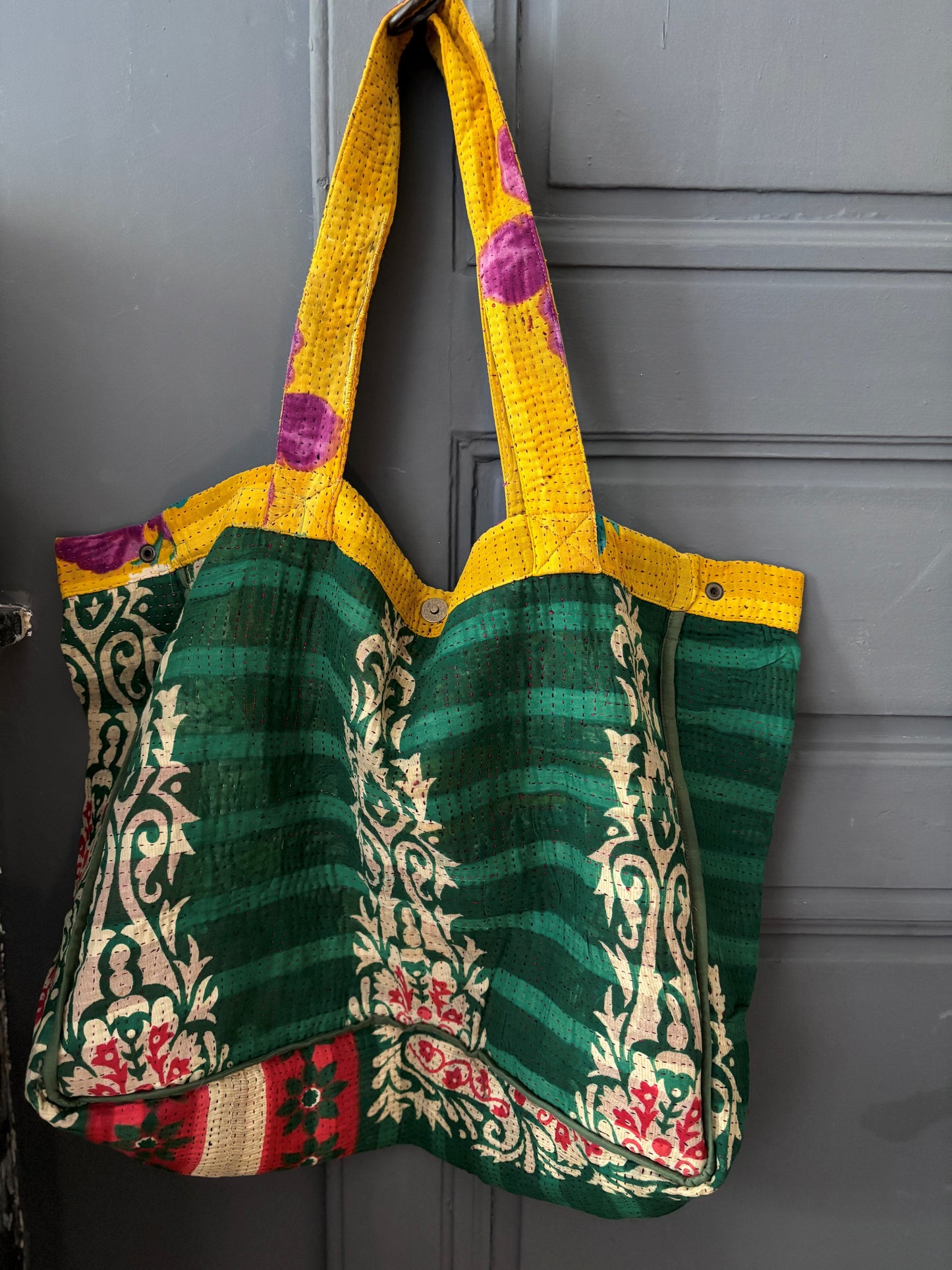 Cabas en kantha