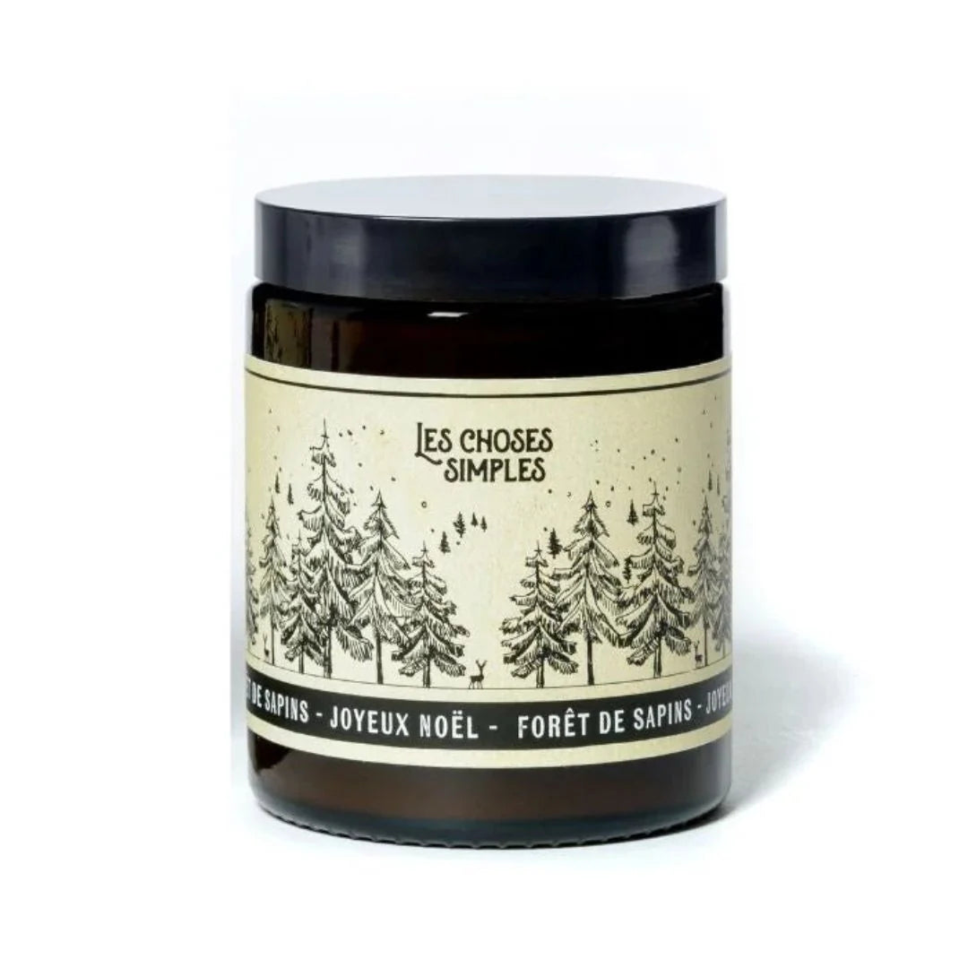 Bougie forêt de sapins