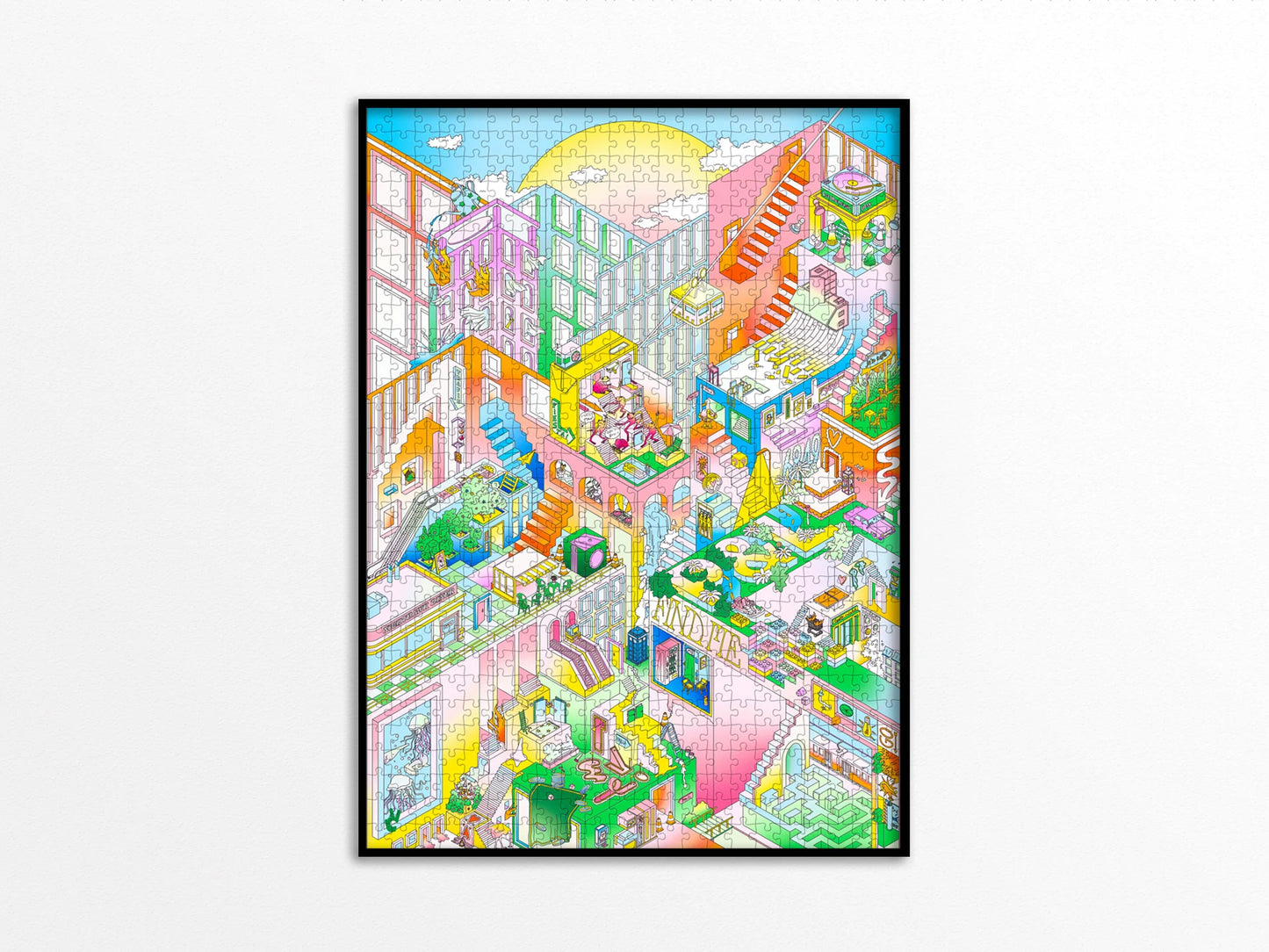 Puzzle 1000 pièces - Find Me