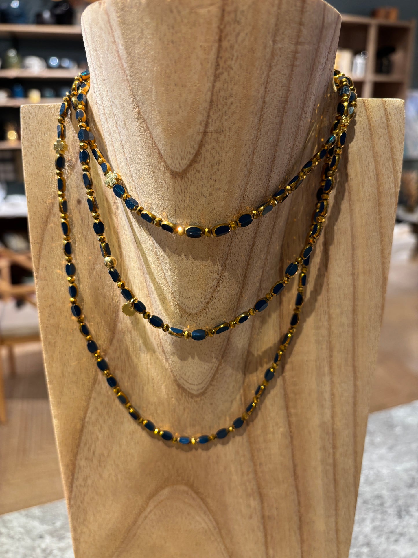 Sautoir Solaire Trèfle