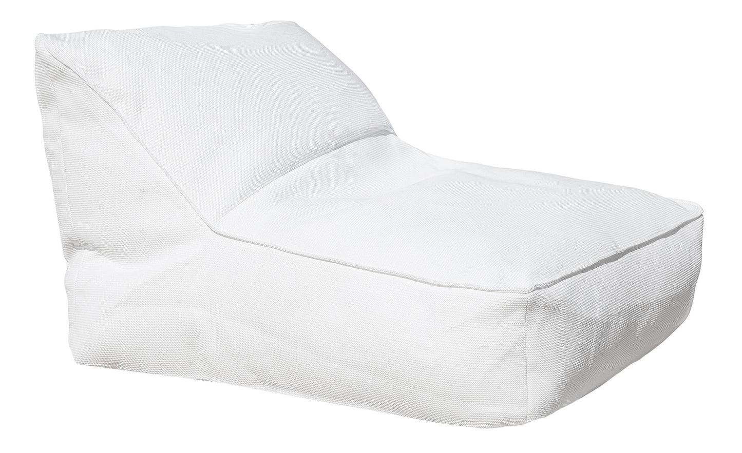 Lounge pug blanc raphia