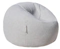 Pouf XL Lin gris PXLG