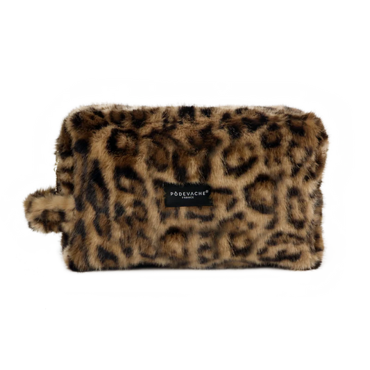Pochette fausse fourrure