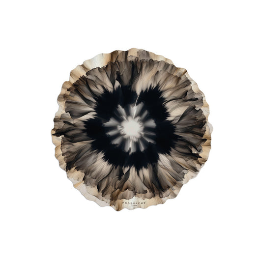 Lot de 6 dessous de verre Vinyle Rond