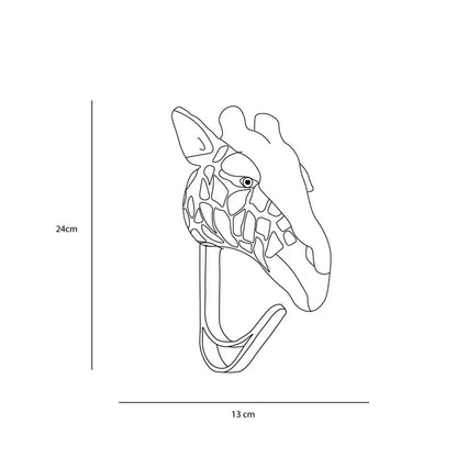 Pathère tête de girafe
