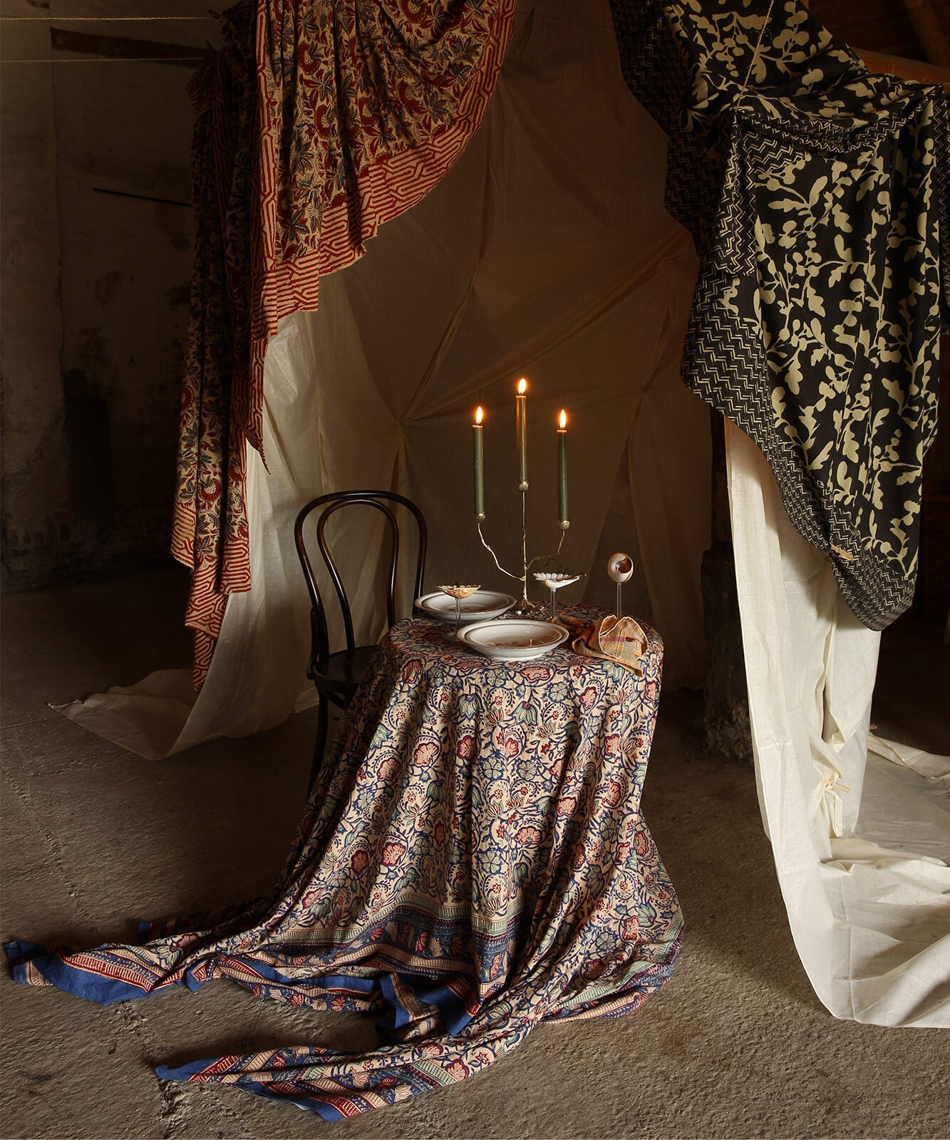 Plaid/Nappe Bluebell