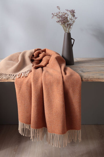 Plaid en Cachemire Sand