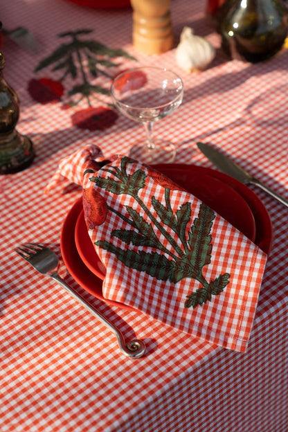 Lot de 2 serviettes Tomato