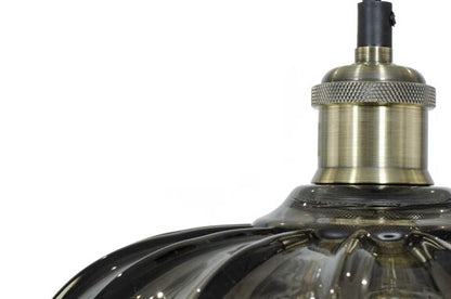 Suspension en verre Pétale