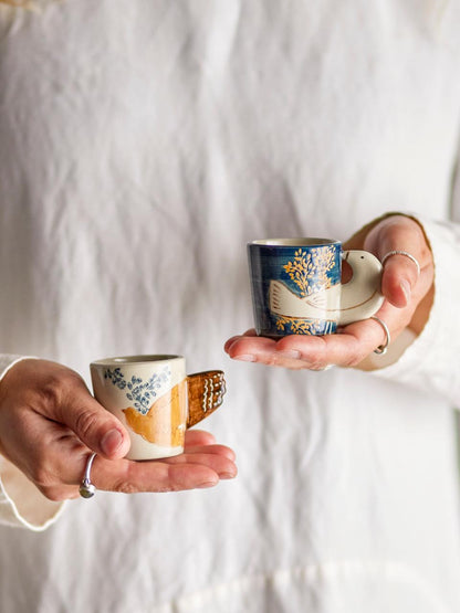 Lot de 2 tasse à Expresso Hezha