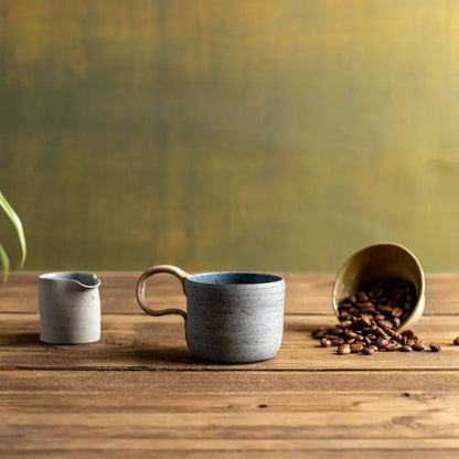 Tasse à café en grès céramique