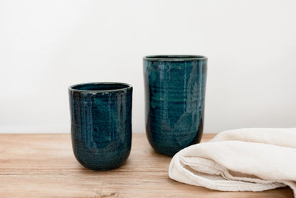 Tasse à thé/ café bleue Seabed