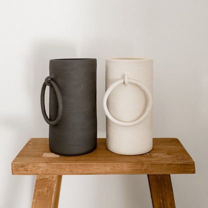 Vase en céramique big ring