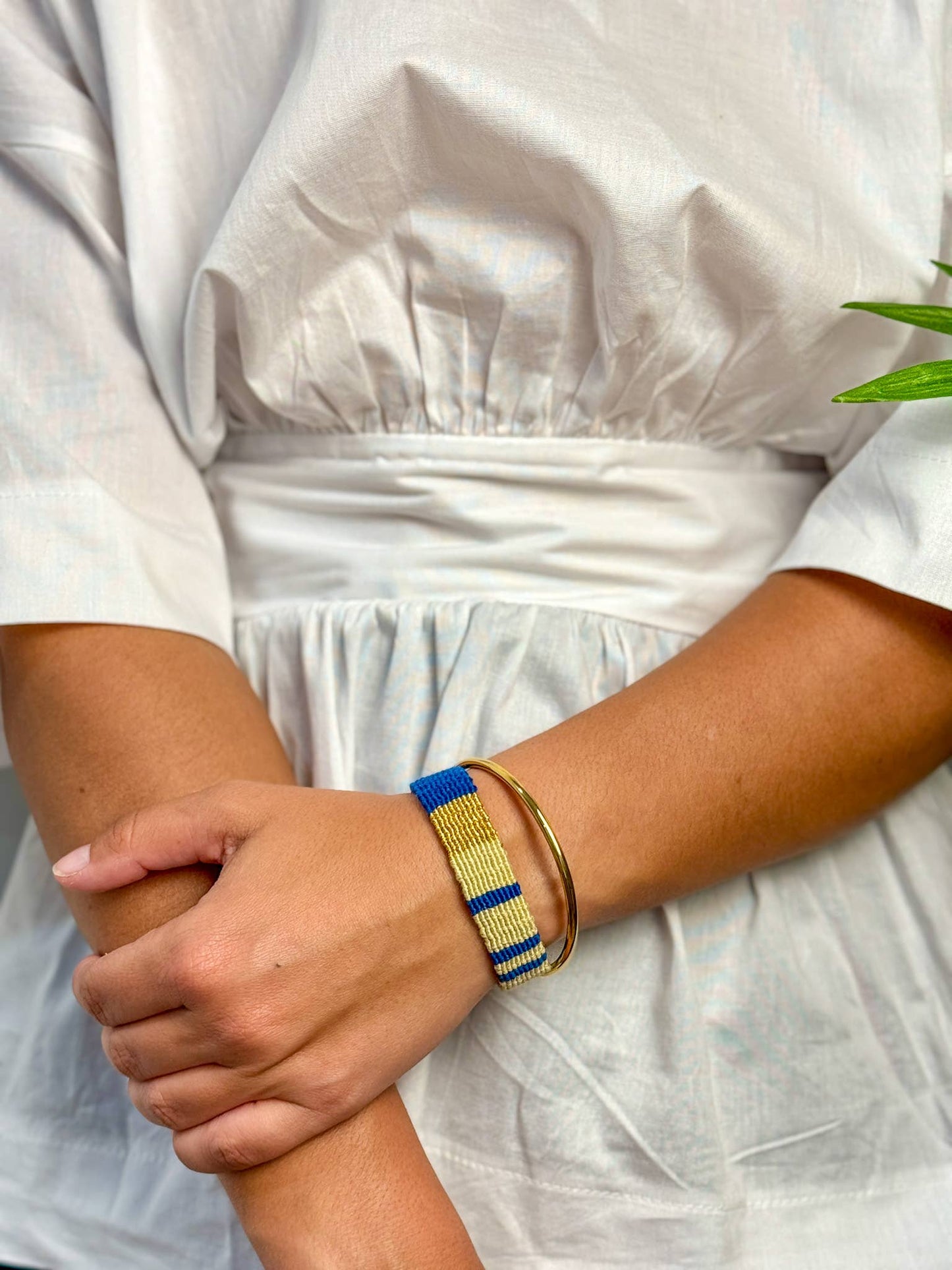 Bracelet tissé Kizel® de Maison Kizo