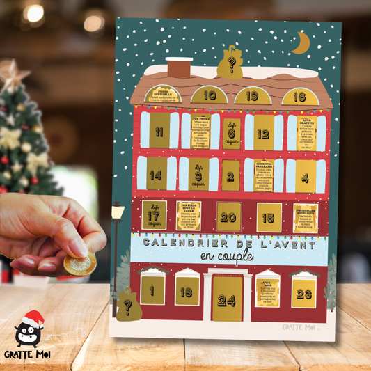 En couple - Calendrier de l'Avent - Attendre Noël
