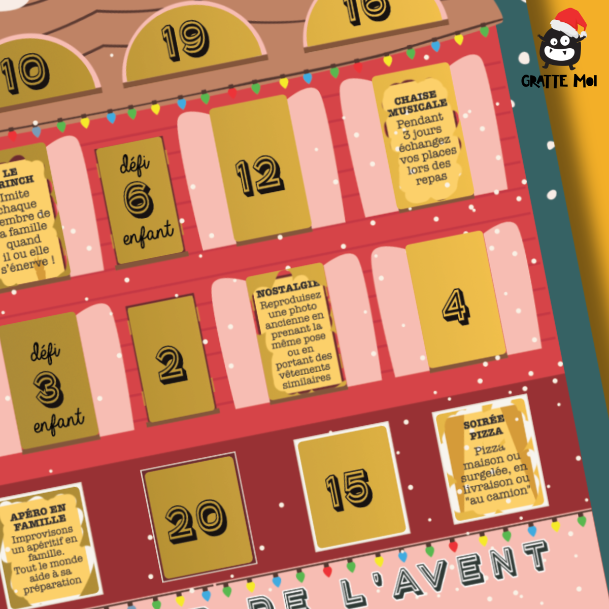 En famille  - Calendrier de l'Avent - Attendre Noël