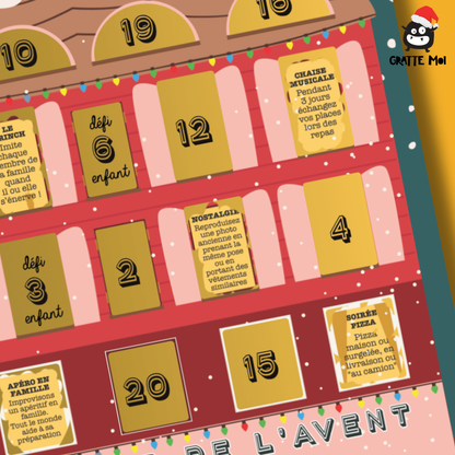 En famille  - Calendrier de l'Avent - Attendre Noël