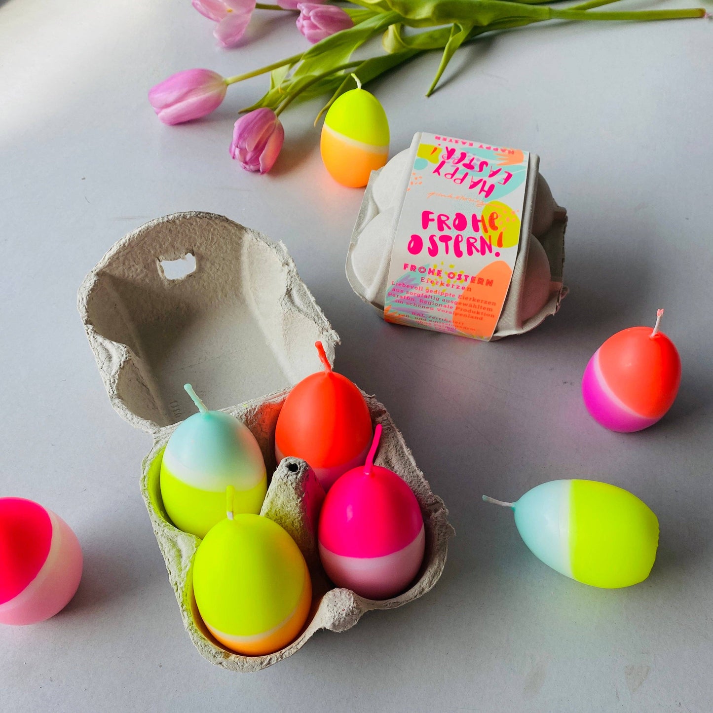 Dip Dye Eggs * Quatuor