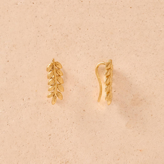 Boucles d'oreilles Laurea | Bijoux en or, cadeaux imperméables