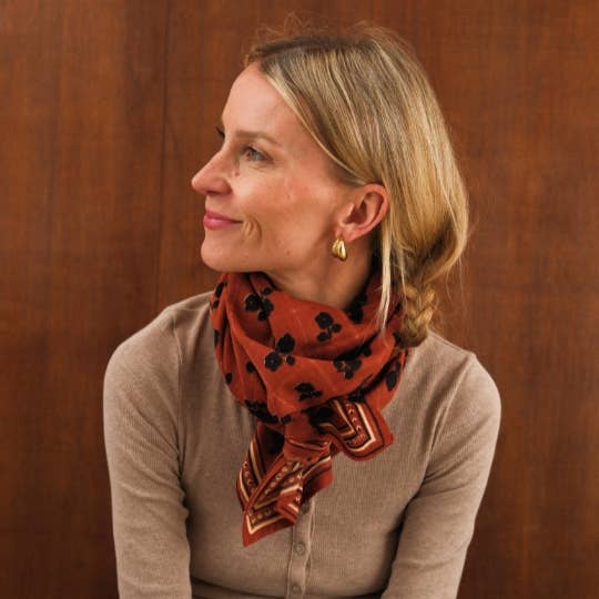 Grand foulard - sister chocolat