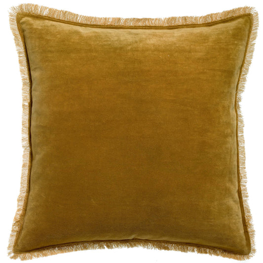Coussin uni Fara Bronze 45 x 45