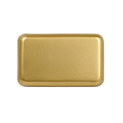 Plateau métal émaillé Hoya 15x25, bordure dorée