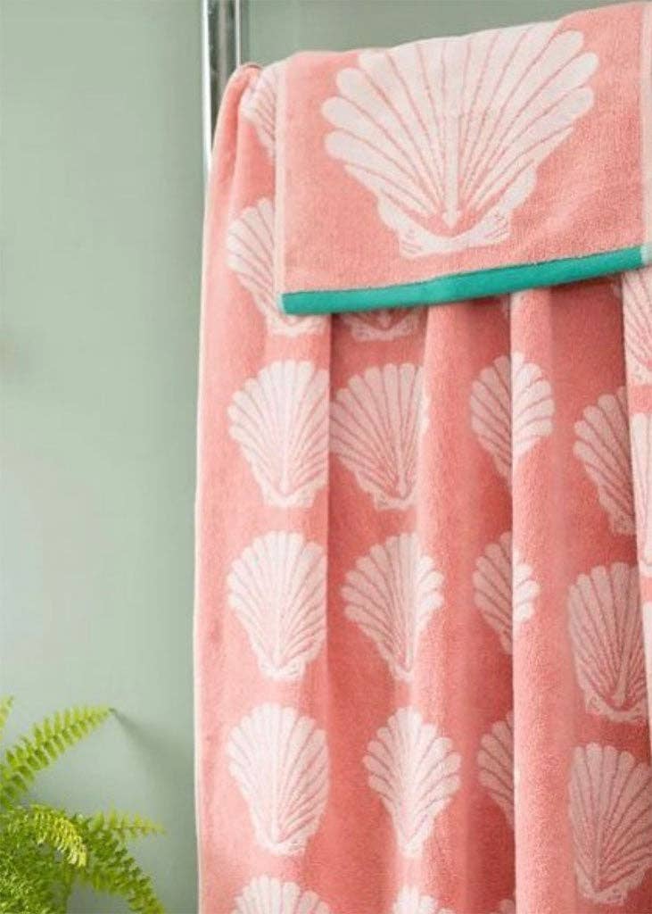 Serviettes en coton biologique Shells