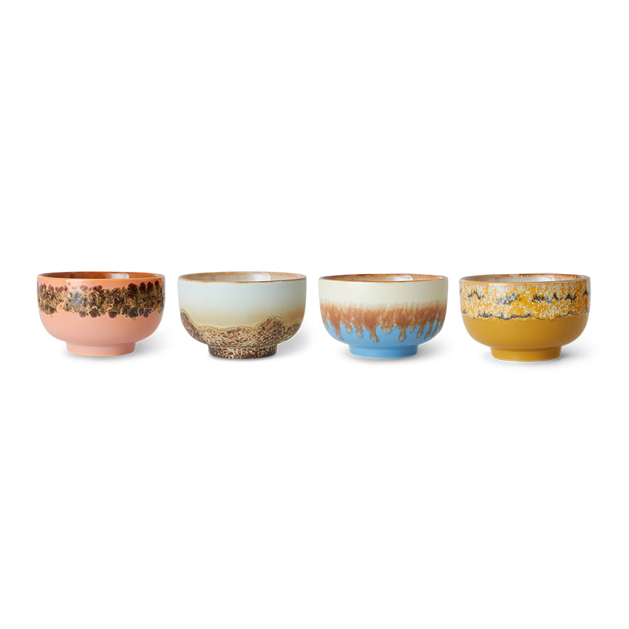Lot de 4 bols en céramique
