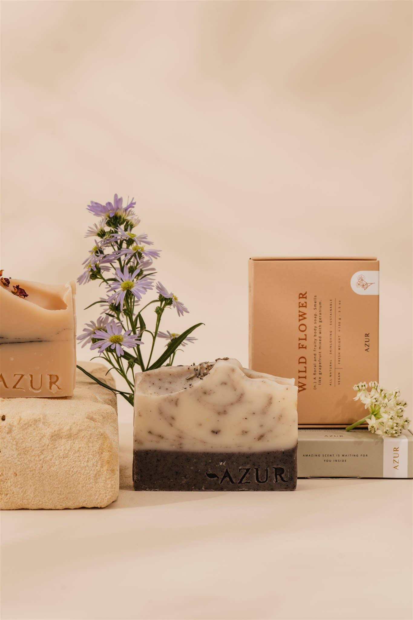 LAVENDER FIELDS | savon solide naturel pour le corps