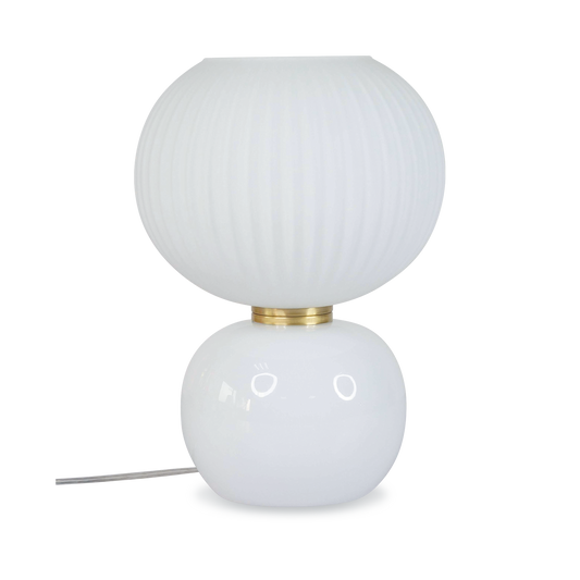 Lampe Adonis gm blanc D25 H35cm