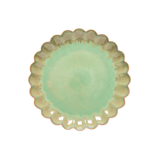 Assiette Ronde Coupe 28 - Marrakesh - Eucalyptus