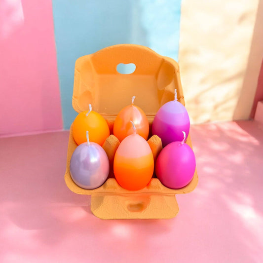 Œufs teints par trempage - Bonbons orange