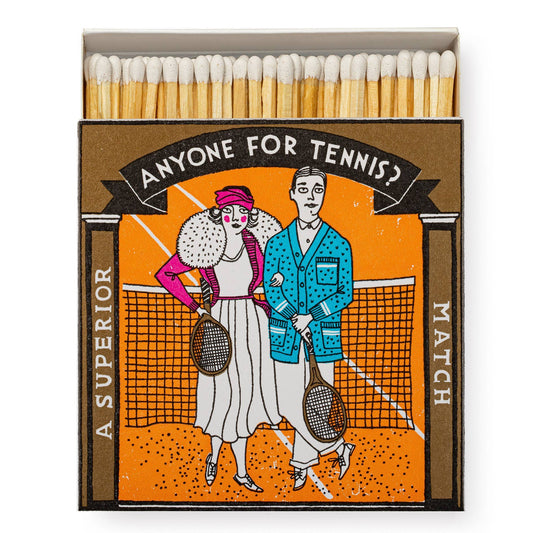Quelqu'un pour le tennis | Carré - Allumettes de sécurité