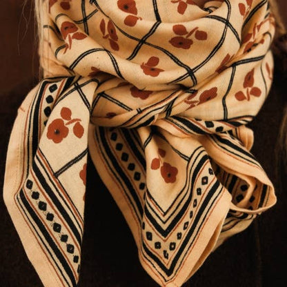 Grand foulard sister - latte