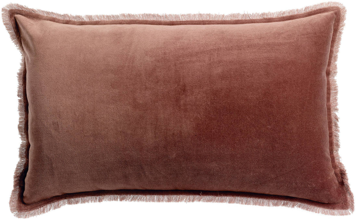 Coussin uni Fara Café 40 x 65