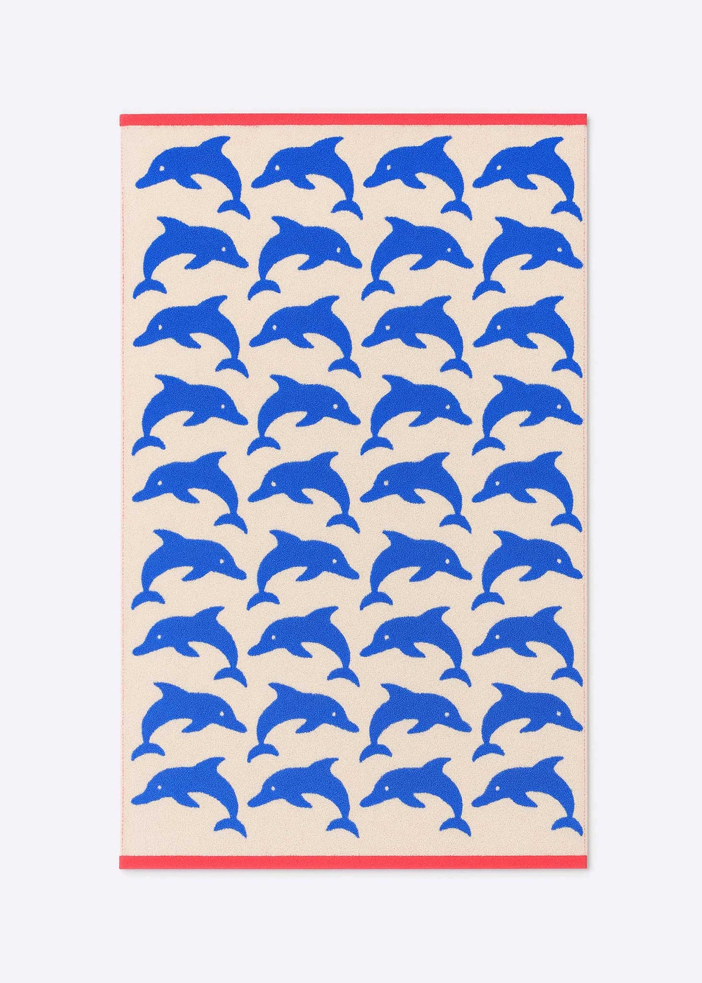 Serviettes en coton biologique Jumping Dolphins