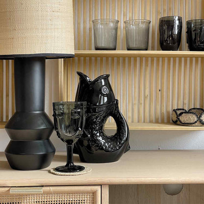 Verre à pied Visage nor