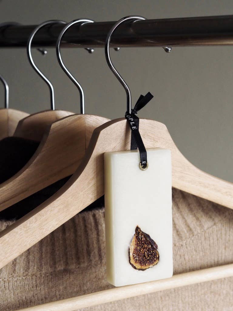 Parfum pour placard cire de soja figue verte, érable et ambre